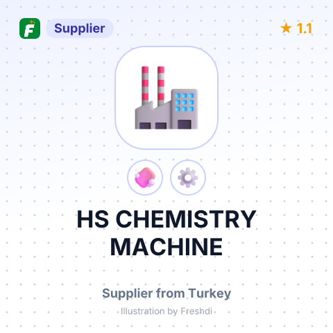 HS CHEMISTRY MACHINE – summary card, no photo uploaded yet
