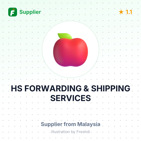 HS FORWARDING & SHIPPING SERVICES – summary card, no photo uploaded yet