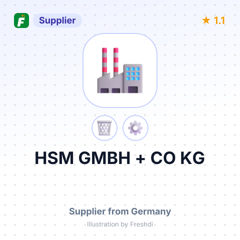 HSM GMBH + CO KG – summary card, no photo uploaded yet
