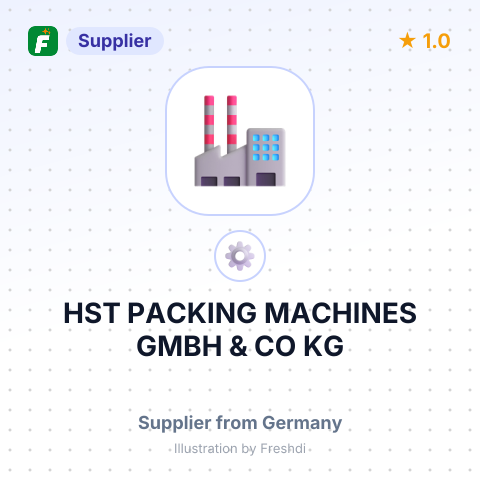 HST PACKING MACHINES GMBH & CO KG – summary card, no photo uploaded yet