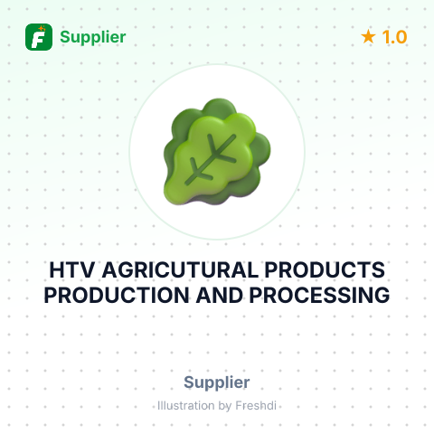 HTV AGRICUTURAL PRODUCTS PRODUCTION AND PROCESSING – summary card, no photo uploaded yet