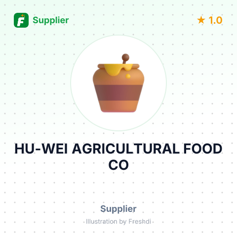 HU-WEI AGRICULTURAL FOOD CO – summary card, no photo uploaded yet