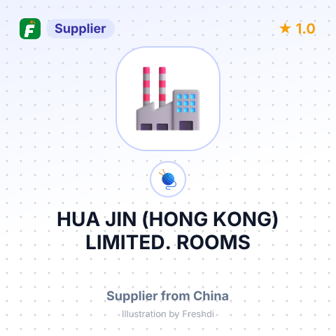 HUA JIN (HONG KONG) LIMITED. ROOMS – summary card, no photo uploaded yet