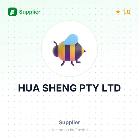 HUA SHENG PTY LTD – summary card, no photo uploaded yet