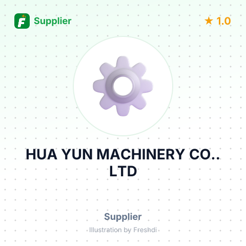 HUA YUN MACHINERY CO.. LTD – summary card, no photo uploaded yet
