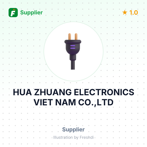 HUA ZHUANG ELECTRONICS VIET NAM CO.,LTD – summary card, no photo uploaded yet