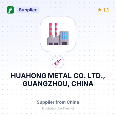 HUAHONG METAL CO. LTD., GUANGZHOU, CHINA – summary card, no photo uploaded yet