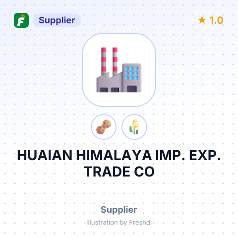 HUAIAN HIMALAYA IMP. EXP. TRADE CO – summary card, no photo uploaded yet
