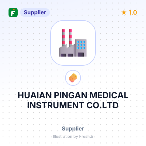 HUAIAN PINGAN MEDICAL INSTRUMENT CO.LTD – summary card, no photo uploaded yet