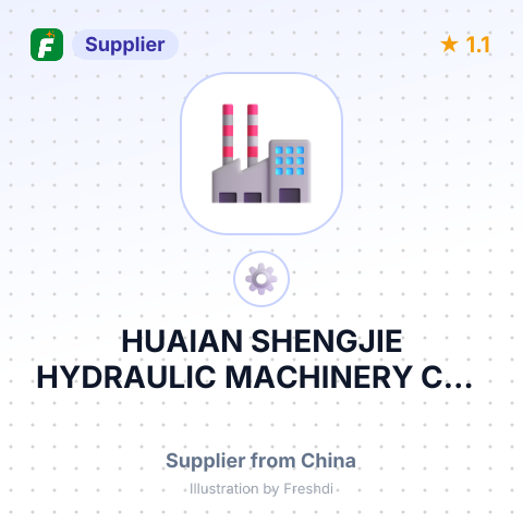 HUAIAN SHENGJIE HYDRAULIC MACHINERY CO., LTD – summary card, no photo uploaded yet
