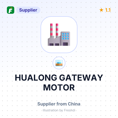 HUALONG GATEWAY MOTOR – summary card, no photo uploaded yet