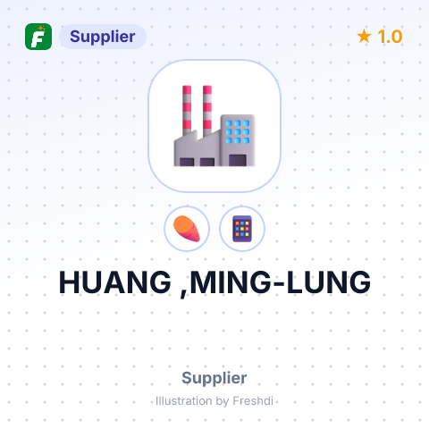 HUANG ,MING-LUNG – summary card, no photo uploaded yet