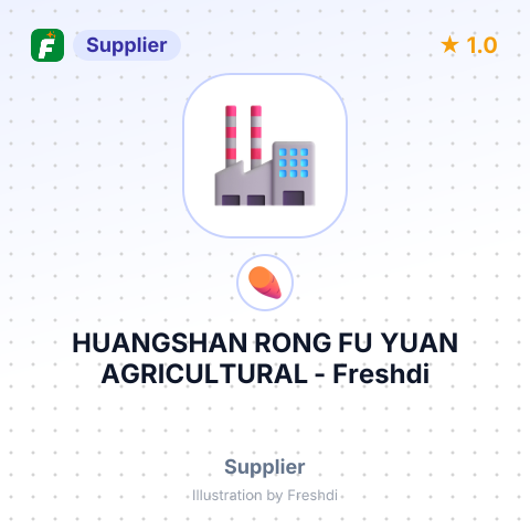 HUANGSHAN RONG FU YUAN AGRICULTURAL – summary card, no photo uploaded yet