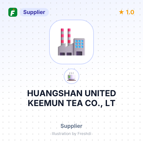 HUANGSHAN UNITED KEEMUN TEA CO., LT – summary card, no photo uploaded yet