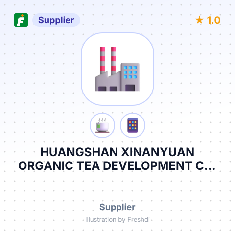 HUANGSHAN XINANYUAN ORGANIC TEA DEVELOPMENT CO. L – summary card, no photo uploaded yet