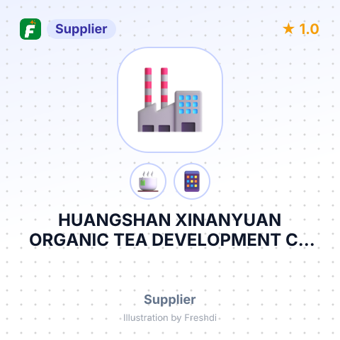 HUANGSHAN XINANYUAN ORGANIC TEA DEVELOPMENT CO LTD – summary card, no photo uploaded yet