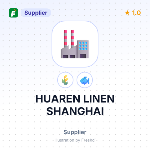 HUAREN LINEN SHANGHAI – summary card, no photo uploaded yet