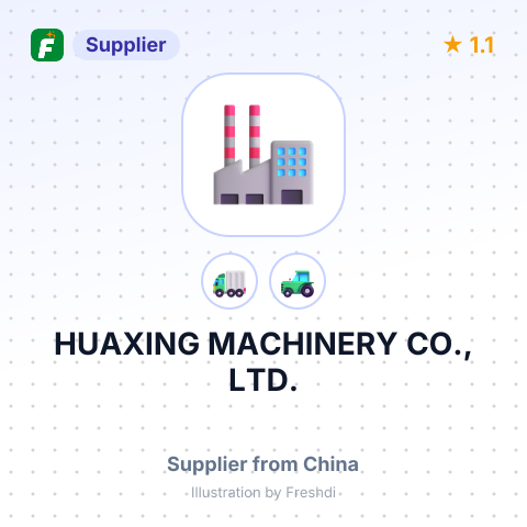 HUAXING MACHINERY CO., LTD. – summary card, no photo uploaded yet