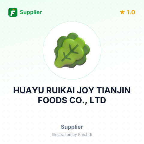 HUAYU RUIKAI JOY TIANJIN FOODS CO., LTD – summary card, no photo uploaded yet