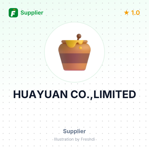 HUAYUAN CO.,LIMITED – summary card, no photo uploaded yet