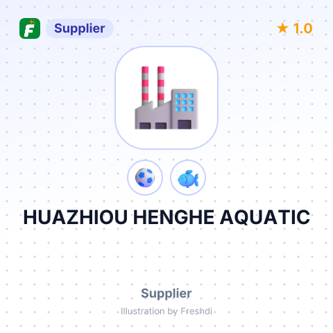 HUAZHIOU HENGHE AQUATIC – summary card, no photo uploaded yet