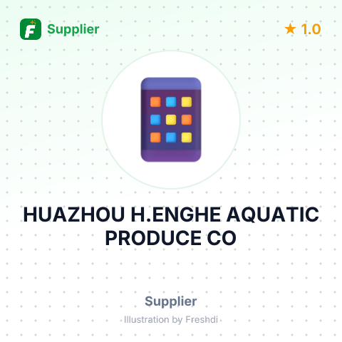 HUAZHOU H.ENGHE AQUATIC PRODUCE CO – summary card, no photo uploaded yet