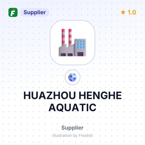 HUAZHOU HENGHE AQUATIC – summary card, no photo uploaded yet