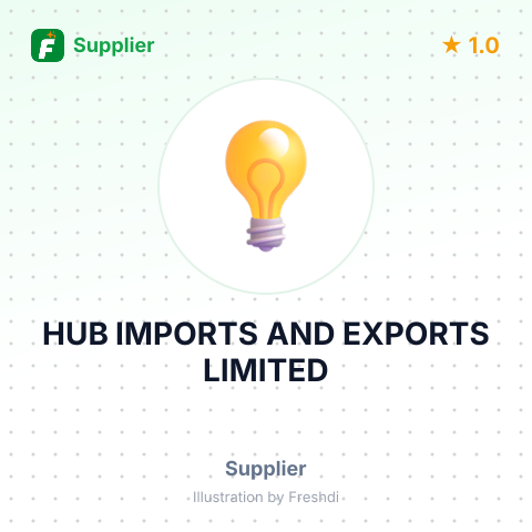 HUB IMPORTS AND EXPORTS LIMITED – summary card, no photo uploaded yet