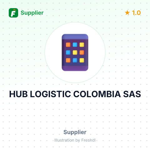 HUB LOGISTIC COLOMBIA SAS – summary card, no photo uploaded yet