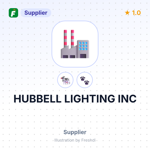 HUBBELL LIGHTING INC – summary card, no photo uploaded yet