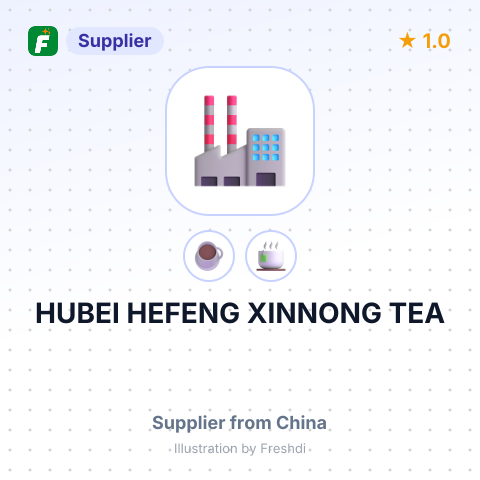 HUBEI HEFENG XINNONG TEA – summary card, no photo uploaded yet