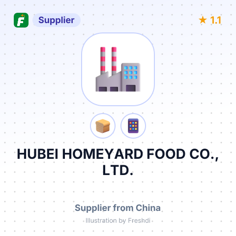 HUBEI HOMEYARD FOOD CO., LTD. – summary card, no photo uploaded yet