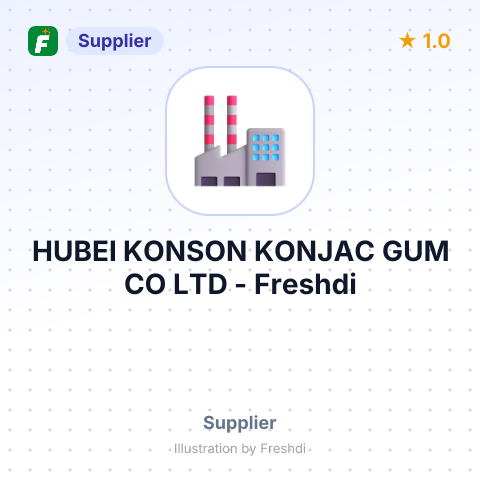 HUBEI KONSON KONJAC GUM CO LTD – summary card, no photo uploaded yet