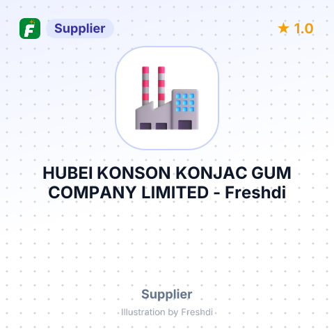 HUBEI KONSON KONJAC GUM COMPANY LIMITED – summary card, no photo uploaded yet