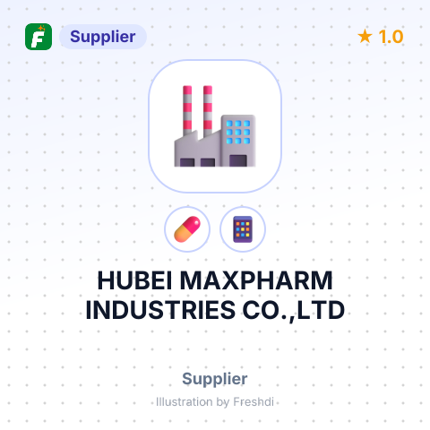 HUBEI MAXPHARM INDUSTRIES CO.,LTD – summary card, no photo uploaded yet