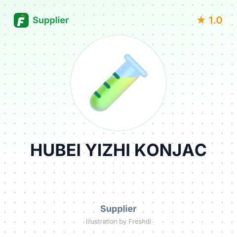 HUBEI YIZHI KONJAC – summary card, no photo uploaded yet