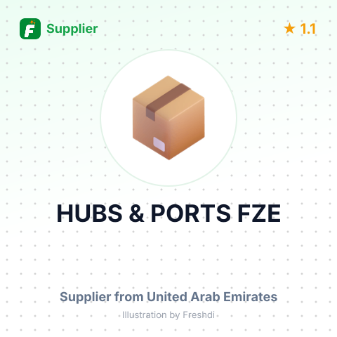 HUBS & PORTS FZE – summary card, no photo uploaded yet