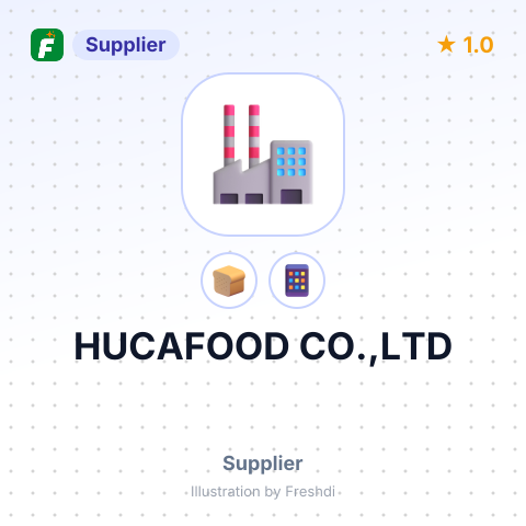 HUCAFOOD CO.,LTD – summary card, no photo uploaded yet