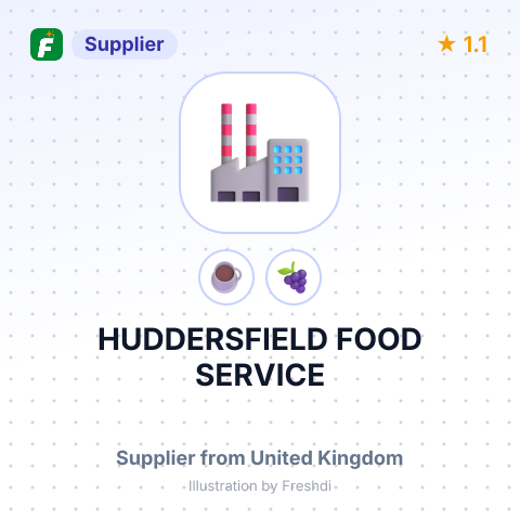 HUDDERSFIELD FOOD SERVICE – summary card, no photo uploaded yet