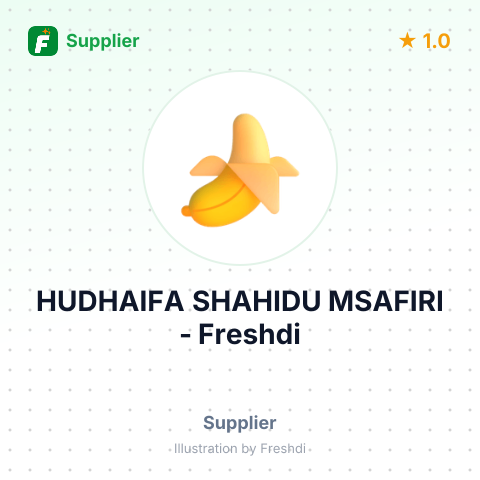 HUDHAIFA SHAHIDU MSAFIRI – summary card, no photo uploaded yet