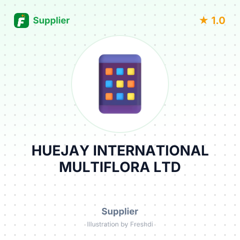 HUEJAY INTERNATIONAL MULTIFLORA LTD – summary card, no photo uploaded yet