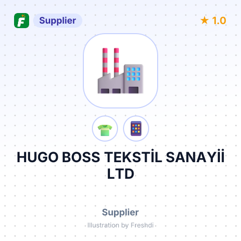 HUGO BOSS TEKSTİL SANAYİİ LTD – summary card, no photo uploaded yet