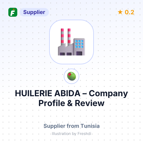HUILERIE ABIDA – summary card, no photo uploaded yet