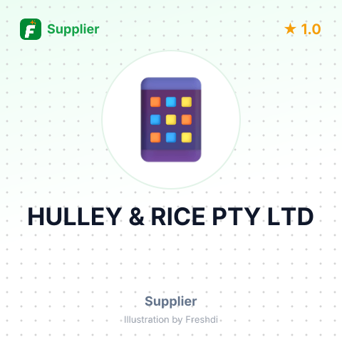 HULLEY & RICE PTY LTD – summary card, no photo uploaded yet