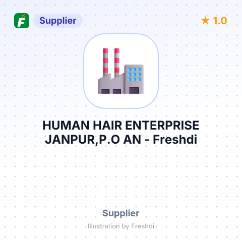 HUMAN HAIR ENTERPRISE JANPUR,P.O AN – summary card, no photo uploaded yet