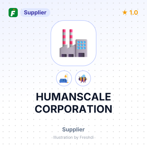 HUMANSCALE CORPORATION – summary card, no photo uploaded yet