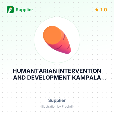 HUMANTARIAN INTERVENTION AND DEVELOPMENT KAMPALA UGANDA – summary card, no photo uploaded yet