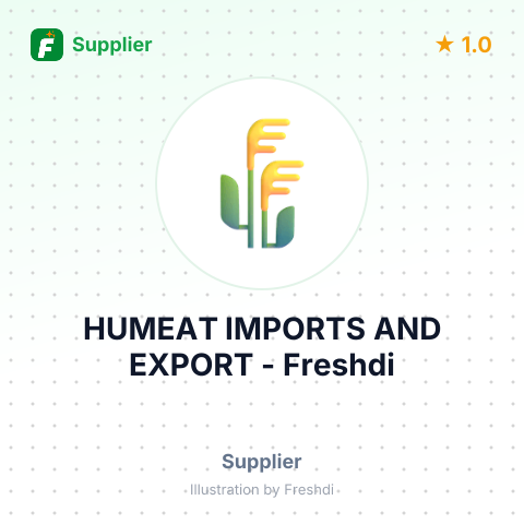 HUMEAT IMPORTS AND EXPORT – summary card, no photo uploaded yet