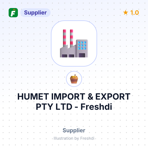 HUMET IMPORT & EXPORT PTY LTD – summary card, no photo uploaded yet