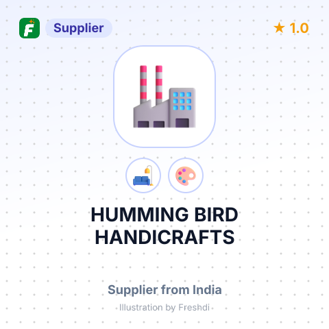 HUMMING BIRD HANDICRAFTS – summary card, no photo uploaded yet